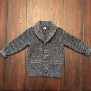 Handsome Gray Cardigan GAP Sweater